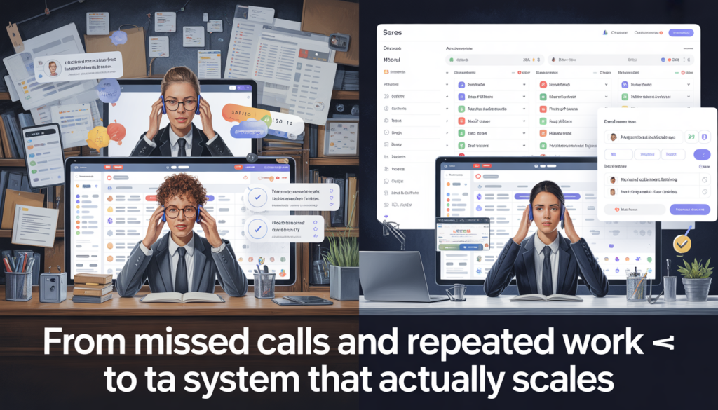 From Missed Calls and Repeated Work