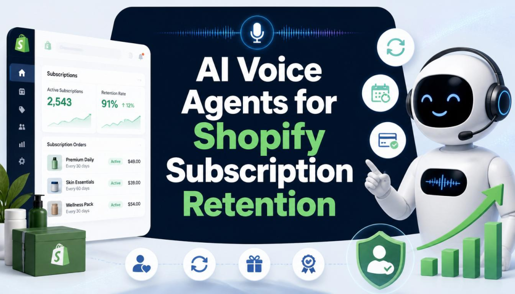 AI Voice Agents for Shopify Subscription Retention