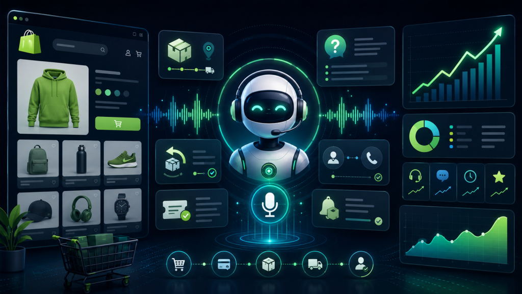 AI Voice Agents for Shopify Support Automation